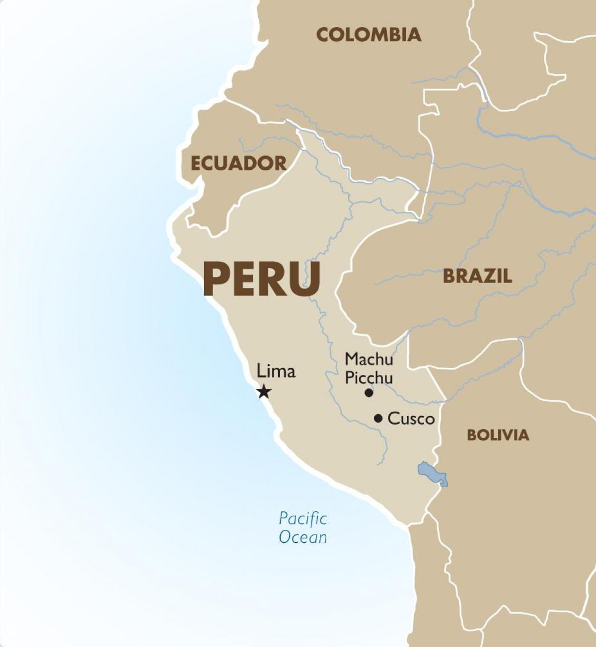 зураг Перу болон эргэн тойрны улс орнууд