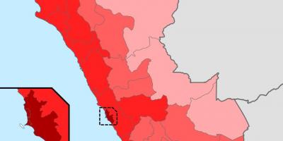 Перугийн газрын зураг